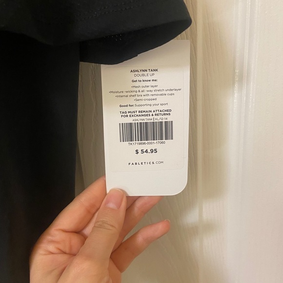 NWT Fabletics XL Ashlynn Tank - Picture 9 of 13